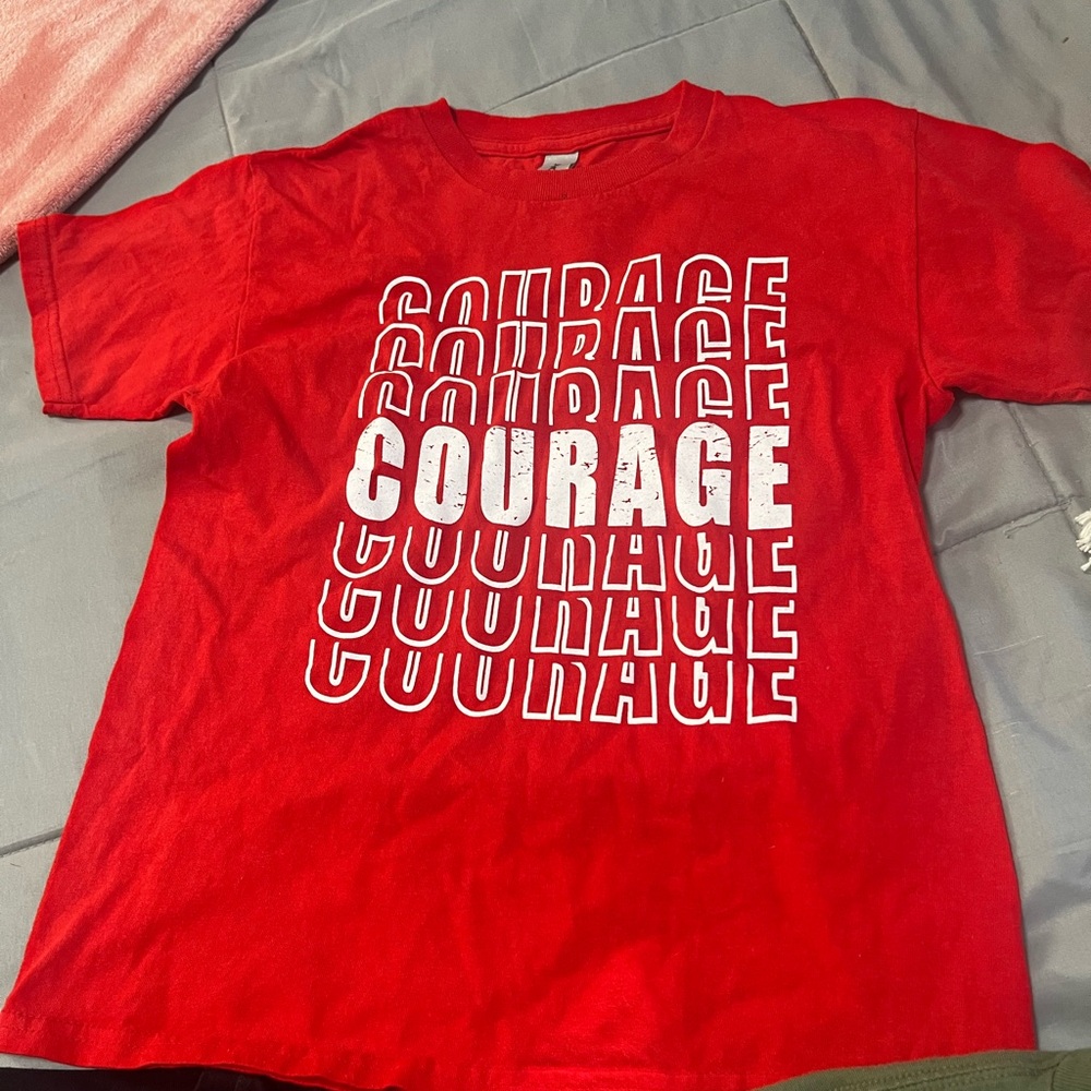 Teen boys size medium shirts. Asking $5.00 each. Smoke free home